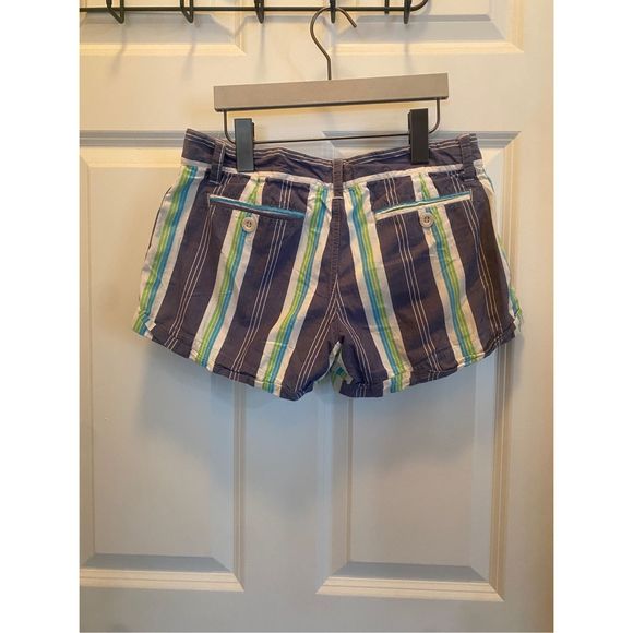 Women’s • Victoria’s Secret Pink • Pastel Colored • Striped • Shorts • Size 2 - Picture 2 of 3